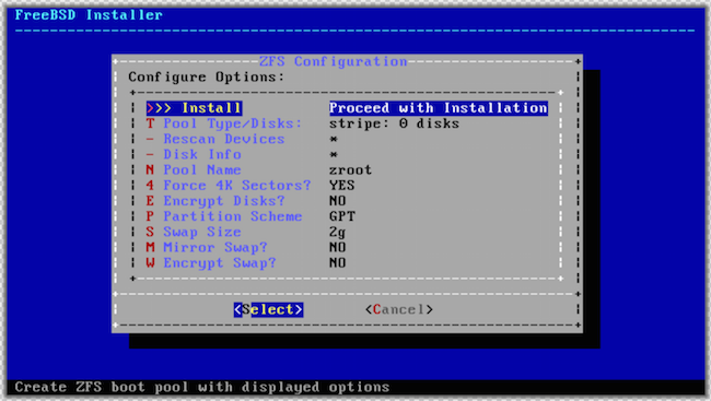 FreeBSD partition confirmation