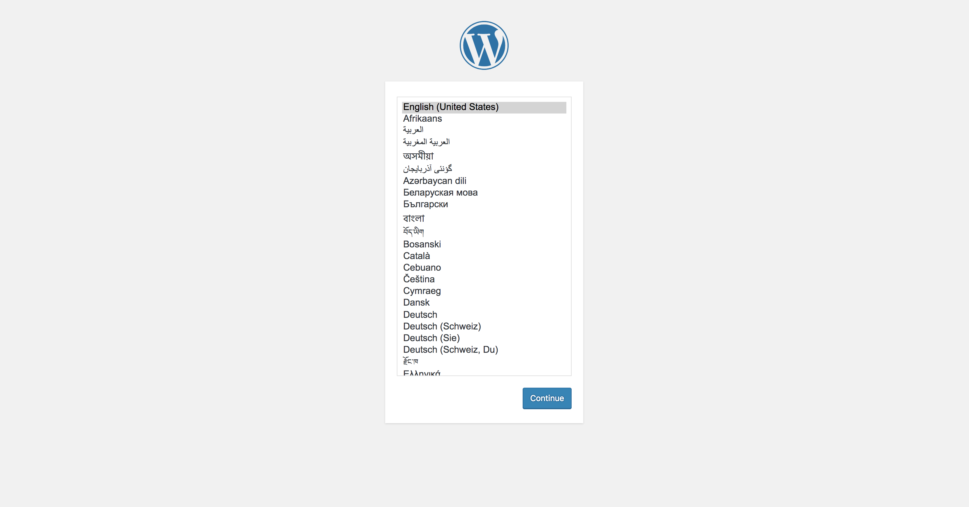 WordPress setup-config.php